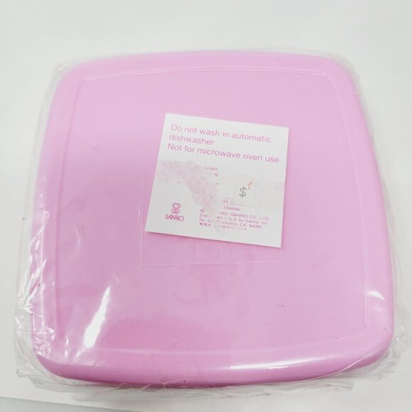 Vintage Sanrio 1995 Little Twin Stars Plastic Bento Box *READ* - Picture 7 of 8